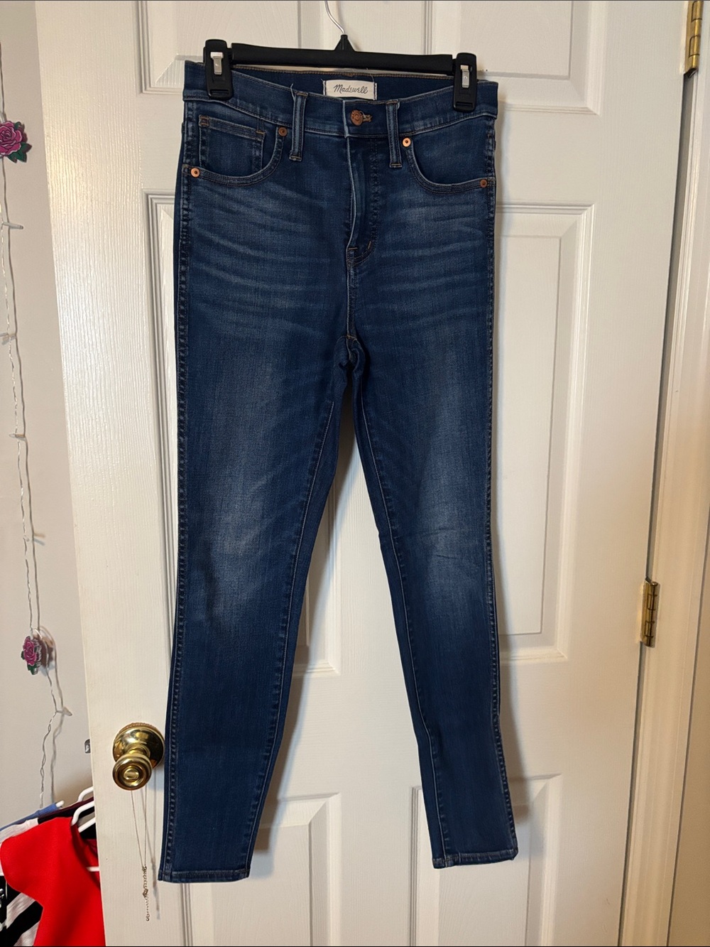 Madewell Indigo Skinny Jeans - Dark Wash